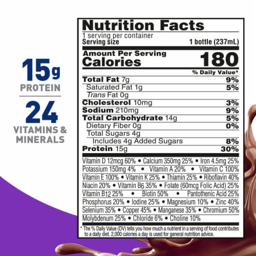 BOOST Women Ready to Drink Chocolate Protein Shake Multipack Perspective: top