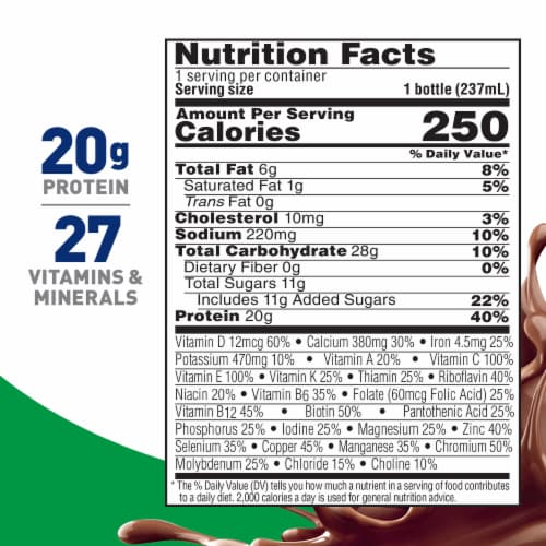 BOOST High Protein Ready to Drink Chocolate Protein Shake Multipack Perspective: top