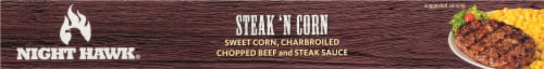 Night Hawk® Steak 'N Corn Single Serve Meal Frozen Meal Perspective: top