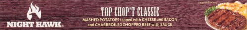 Night Hawk® Top Chop't Classic Frozen Meal Perspective: top