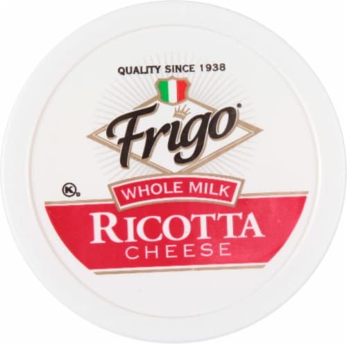 Frigo Whole Milk Ricotta Cheese Perspective: top