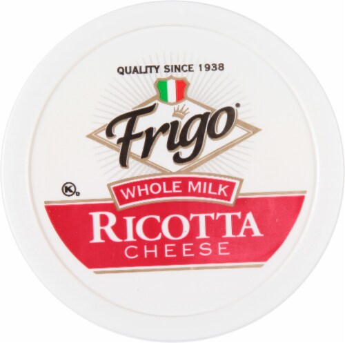 Frigo® Whole Milk Ricotta Cheese Perspective: top