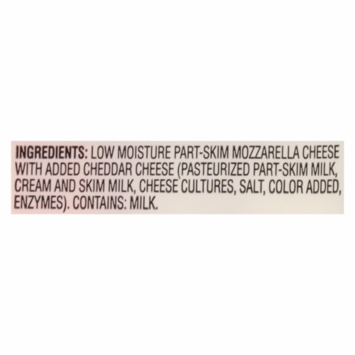 Frigo® Cheese Heads® Swirls® Mozzarella & Cheddar Cheese Perspective: top