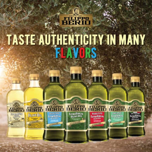 Filippo Berio Extra Light Tasting Olive Oil Perspective: top
