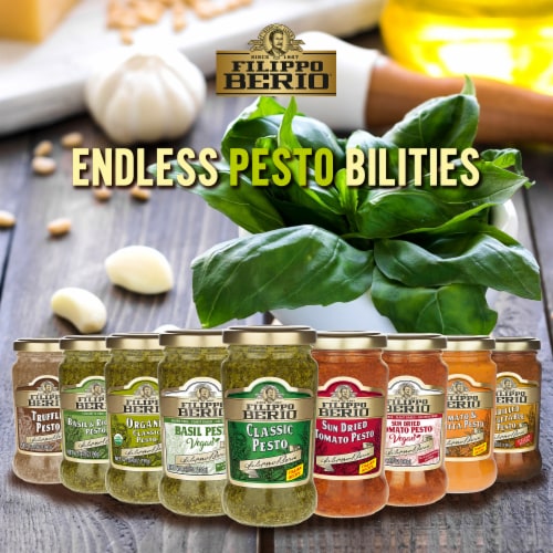 Filippo Berio® Classic Pesto Perspective: top