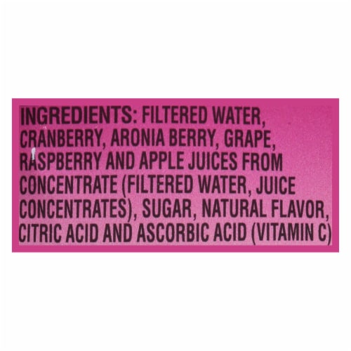 Langers Cranberry Raspberry Juice Cocktail from Concentrate 64 fl oz Perspective: top