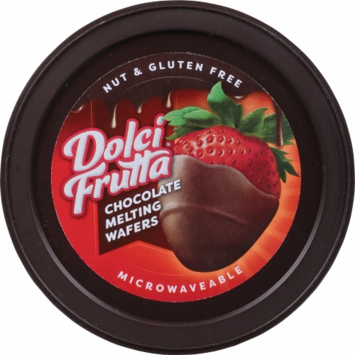 Dolci Frutta® Chocolate Melting Wafers Perspective: top