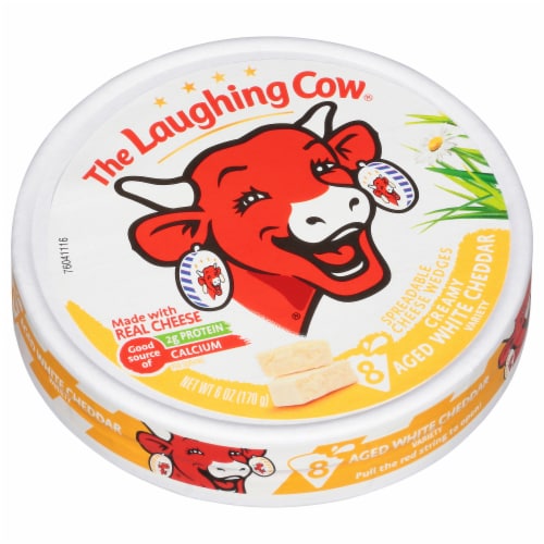 The Laughing Cow® Creamy White Cheddar Spreadable Cheese