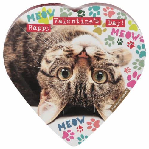 Elmer Chocolate® Assorted Chocolates Pet Hearts Perspective: top