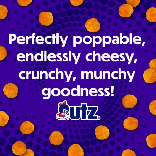 Utz® Baked Cheddar Cheese Balls Chips Perspective: top