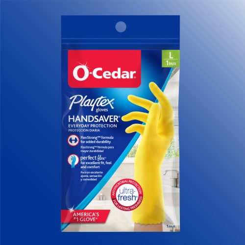 O-Cedar® Playtex Handsaver® Gloves Perspective: top