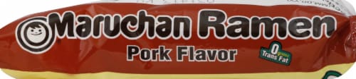 Maruchan® Pork Flavor Ramen Noodle Soup Perspective: top