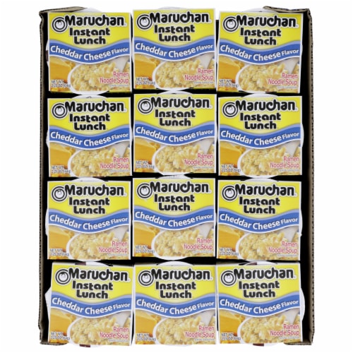 E Pallet - Maruchan Instant Cheddar Cheese Flavor Ramen Noodle Soup 2.25  oz. Cup