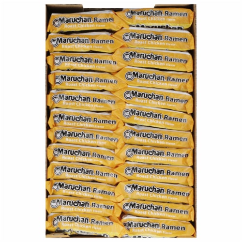 Maruchan Roast Chicken Ramen Noodle Soup Perspective: top
