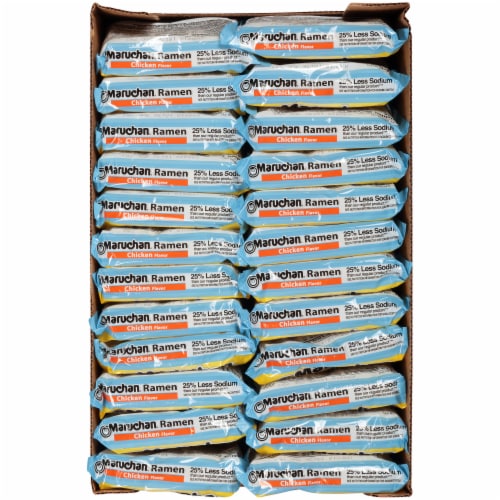Maruchan® Chicken Flavor Ramen Noodle Soup Perspective: top