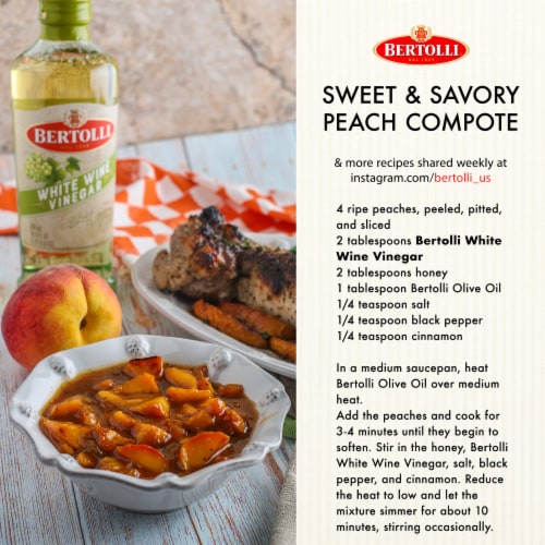 Bertolli White Wine Vinegar Perspective: top