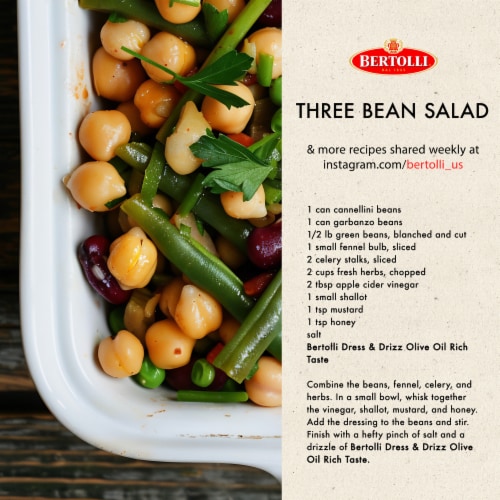 Bertolli Dress & Drizz Extra Virgin Olive Oil, Rich Taste Perspective: top