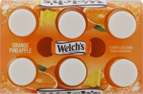 Welch's Orange Pineapple Juice Perspective: top
