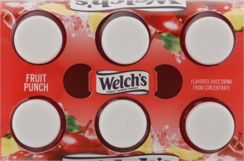Welch's® Fruit Punch Juice Drink Perspective: top