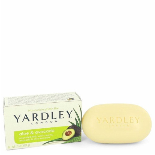 Yardley® of London Fresh Aloe with Cucumber Essence Soap Bar Perspective: top