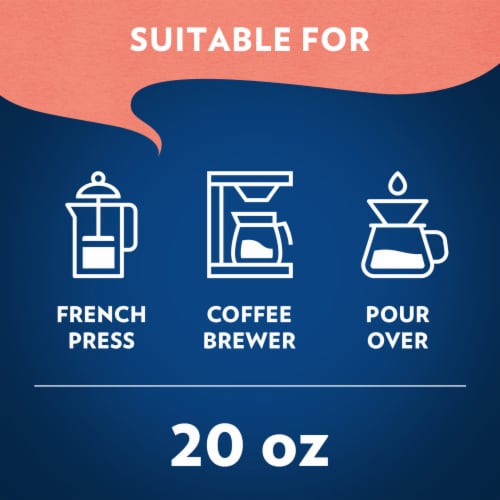 LavAzza Classico Medium Roast Ground Coffee Perspective: top