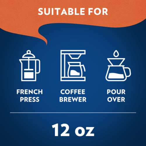 LavAzza House Blend Perfetto Medium Roast Ground Coffee Perspective: top