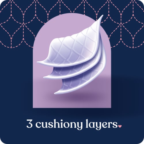 Quilted Northern Ultra Plush® Sweet Lilac & Vanilla Scented Tube Toilet Paper Perspective: top
