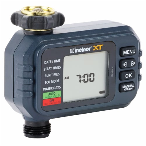 Melnor XT 1-Zone Digital Water Timer Perspective: top