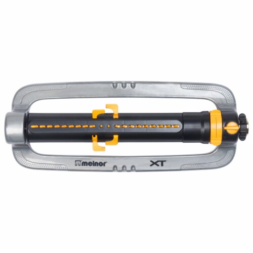 Melnor XTP Metal Turbo Flow Control Oscillating Sprinkler Perspective: top