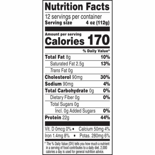 Jennie-O® All-Natural* 93% Lean/7% Fat Fresh Ground Turkey Perspective: top