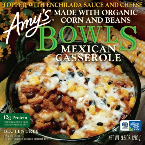 Amy's Mexican Casserole Perspective: top