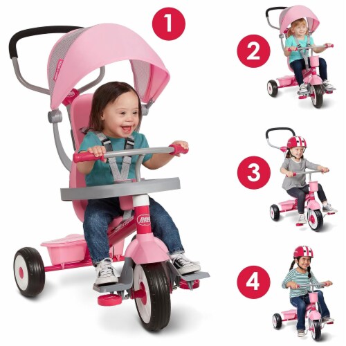 Radio Flyer Pink Trike,Outdoor Toddler Tricycle, Tricycle Age 3-5,Toddler  Bike