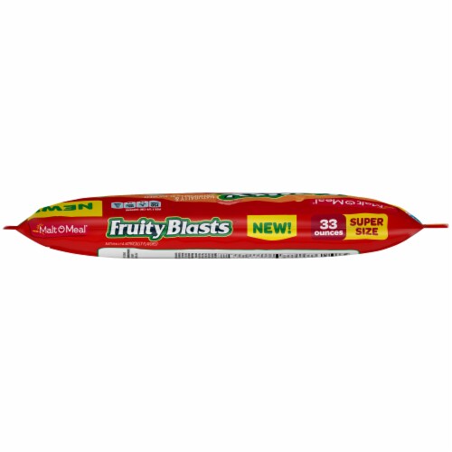 Malt-O-Meal® Fruity Blasts™ Bag Cereal Perspective: top