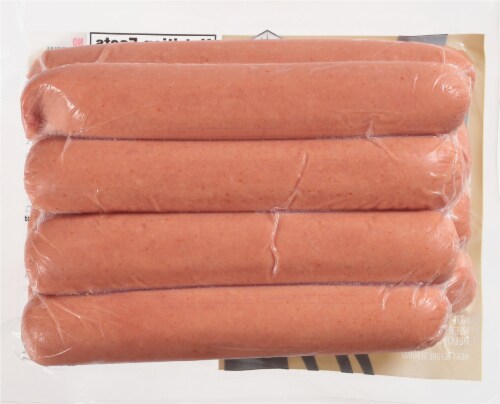 Boar's Head Uncured Pork & Beef Frankfurters Perspective: top