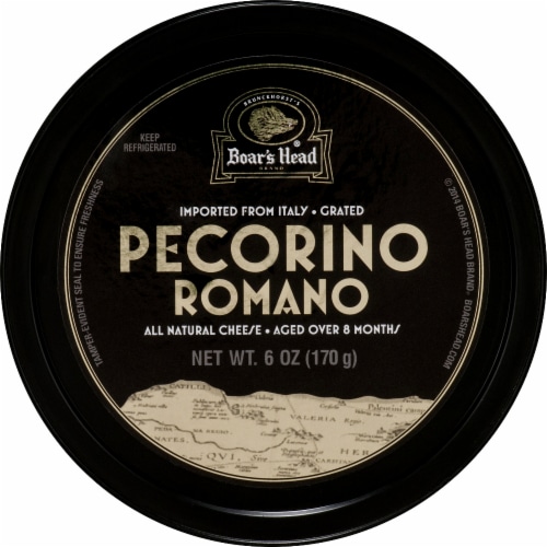 Boar's Head Pecorino Romano Cheese Perspective: top