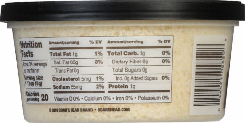 Boar's Head Premium Imported Parmesan Cheese Perspective: top