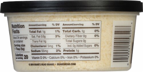 Boar's Head Premium Imported Parmesan Cheese Perspective: top