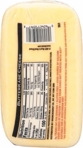 Boars Head Butterkase Cheese Perspective: top