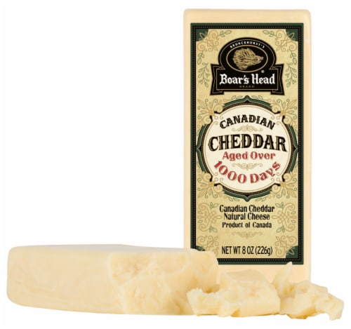 Boar’s Head Canadian Cheddar Cheese Perspective: top