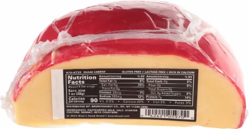 Boar's Head Edam Cheese Perspective: top