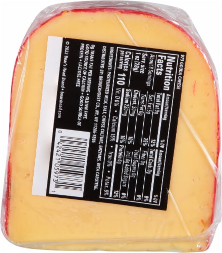 Boar's Head Gouda Cheese Perspective: top