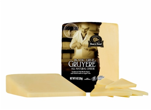 Boar’s Head Blanc Grue Gruyere Cheese Perspective: top