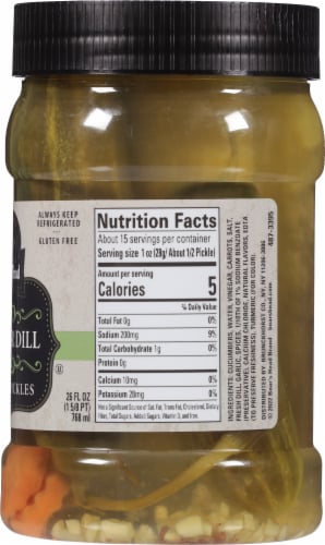 Boar's Head Kosher Dill Whole Pickles Perspective: top