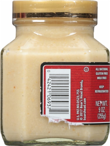 Boar's Head Horseradish Grated in Vinegar Perspective: top