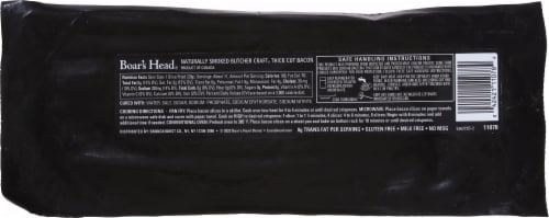 Boar’s Head Butcher Craft Extra Thick Cut Bacon Perspective: top
