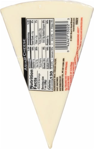 Boar's Head Asiago Cheese Perspective: top