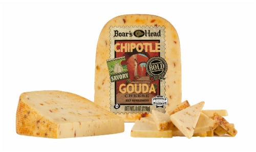 Boar's Head Chipotle Gouda Cheese Perspective: top