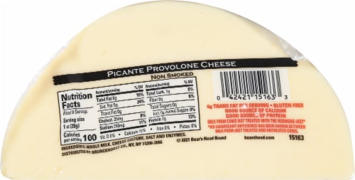 Boar's Head Picante Provolone Cheese Perspective: top