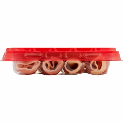 Boar’s Head Prosciutto & Mozzarella Cheese Snack Roll-up Perspective: top