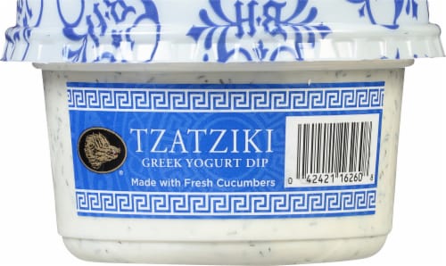 Boar's Head Tzatziki Greek Yogurt Dip 12 oz Perspective: top